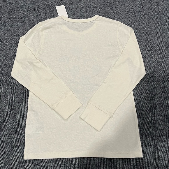 j.crew kids long sleeve swish graphic t shirt | size m - Picture 4 of 5